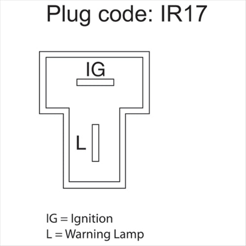 OEX ALTERNATOR 12V 50A DENSO STYLE DXA418