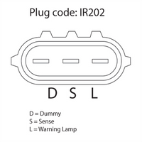 OEX ALTERNATOR 12V 120A MITSUBISHI STYLE