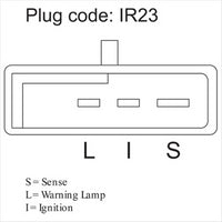 OEX ALTERNATOR 12V 85A SUITS DELCO DXA481