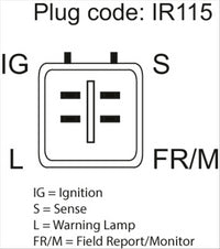 OEX ALTERNATOR SUITS TOYOTA 12V 80AMP DXA596