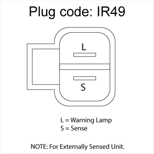 OEX Alternator 12V 75A Mitsubishi Style MXA233