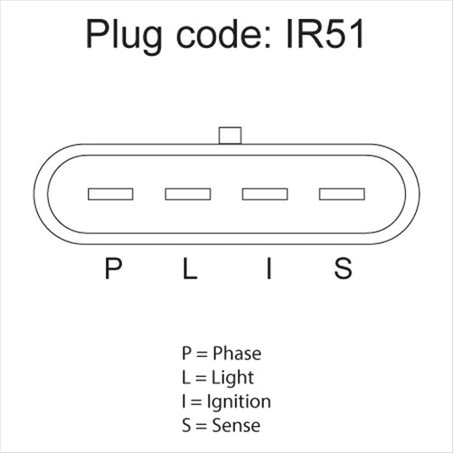 OEX ALTERNATOR 12V 105A SUITS DENSO DXA504