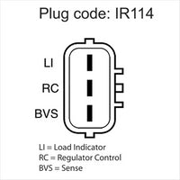 OEX ALTERNATOR 12V 150A SUITS DENSO DXA588