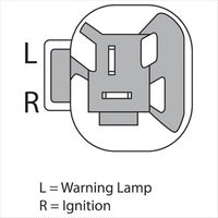 OEX ALTERNATOR 12V 40A MITSUBISHI STYLE