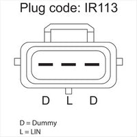 OEX ALTERNATOR 12V 150A SUITS DENSO DXA587