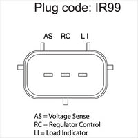 OEX Alternator 12V 90A Autolite Style AXA978
