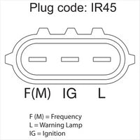 OEX ALTERNATOR 12V 90A SUITS DENSO DXA516