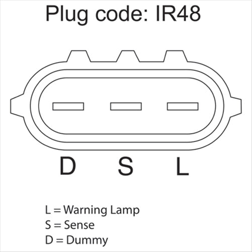 OEX ALTERNATOR 12V 110A MITSUBISHI STYLE