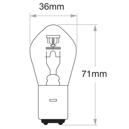 OEX S2 Globe 12V 35/35W Standard