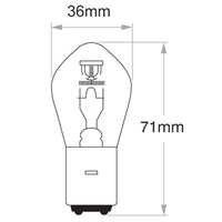 OEX S2 Globe 12V 35/35W Standard