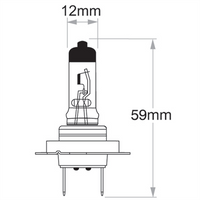 OEX H7 Globe 12V 55W Long Life - 1 Pce
