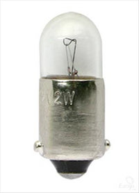 OEX Bayonet Globe 12V 2W Standard - 10 Pce