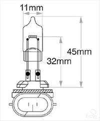 OEX 886 Globe 12V 50W Standard