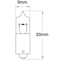 OEX Bayonet Globe 12V 20W Standard - 1 Pce