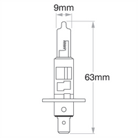 OEX H1 Globe 24V 70W Long Life - 1 Pce