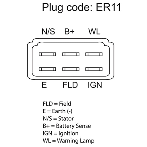 OEX ALTERNATOR REG 12V EXTERNAL HITACHI STYLE