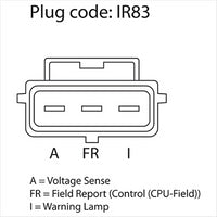 OEX ALTERNATOR REG 12V INTERNAL AUTOLITE STYLE