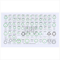 OEX Master O-ring And Seal Kit 670 Pieces
