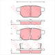 TRW DTEC Brake Pad Set