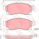 TRW Brake Pad Set (DB1227)