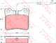 TRW Brake Pad Set Inc. Wear Sensor (DB1988)