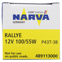 Narva H4 P43t-38 Globe 12V 100/55W