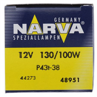 Narva H4 P43t-38 Globe 12V 130/100W