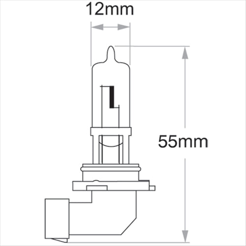 HB3 P20d Globe 12V 60W 48005BL