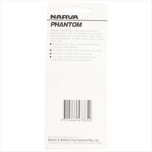 Narva Bayonet BAU15s Globe 12V 21W