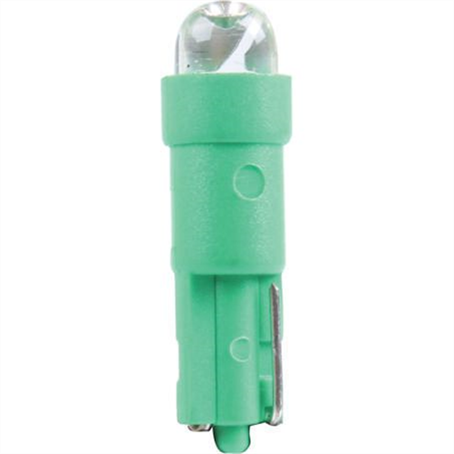 Narva LED Wedge KW2x4.6d Green Base Globe 12V W
