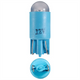 Narva LED Wedge KW2.1x9.5d Blue Base Globe 12V W