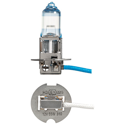 Narva H3 PK22s Blue Plus 110 Globe 12V 55W - 2 Pce