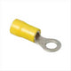 Narva Crimp Terminal Ring Yellow Terminal Entry 4.3mm Vinyl 100 Pce
