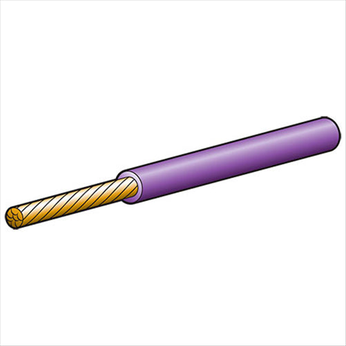 Narva 3mm Single Core Auto Cable Violet (per meter)
