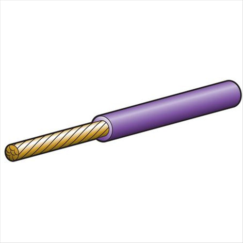Narva 4mm Single Core Automotive Cable Violet 100M (NZ Ref.152)