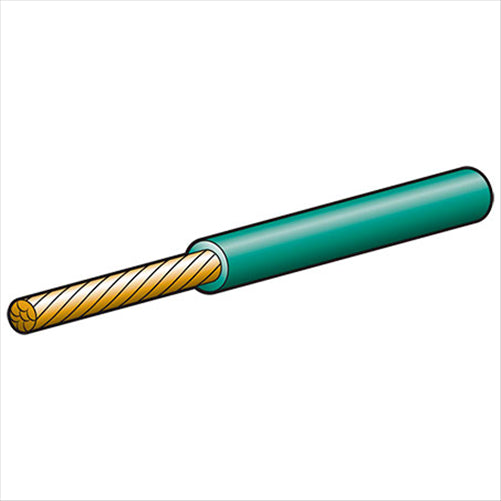 Narva 4mm Single Core Automotive Cable Green 4M