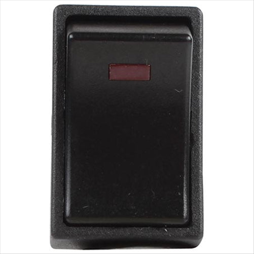 Rocker Switch On/Off LED Red 62008BL