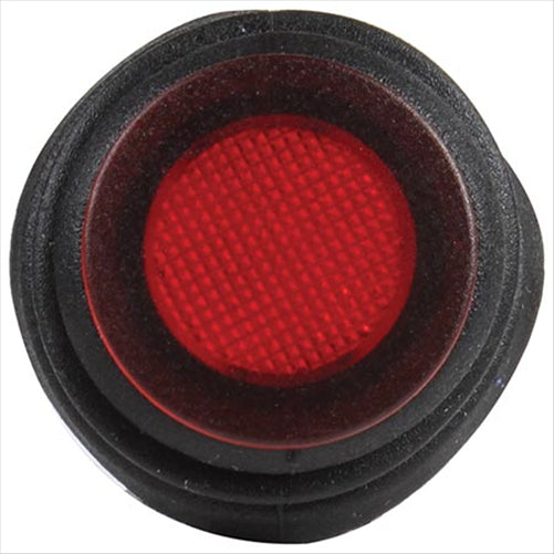 Rocker Switch Off/On SPST Red LED (Contacts Rated 20A @ 12V) 62039BL
