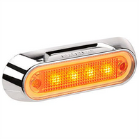 Narva FRONT MARKER LIGHT CLEAR LED 9 TO 33V