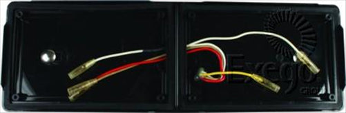 Narva TWIN BASE HOUSING BLACK TO SUIT 948_