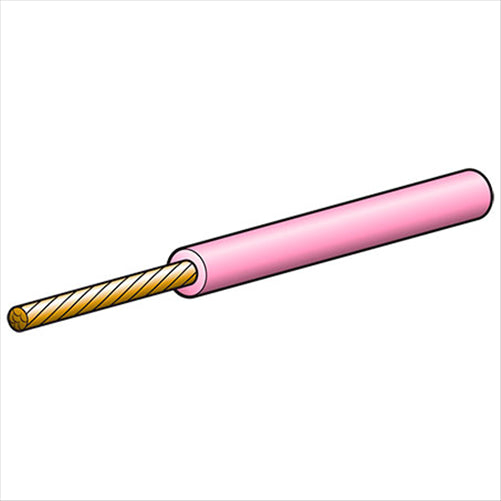 Narva 2.5mm Single Core Automotive Cable Pink  (NZ Ref.148)