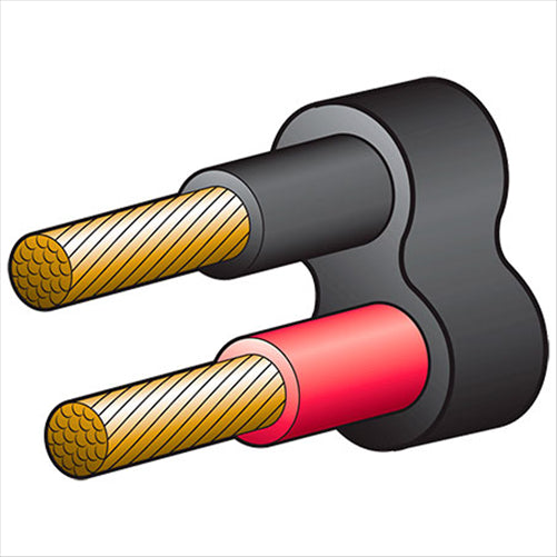 Narva 8 B&S Twin Core Battery Cable Red/Black With Black Sheath 1M