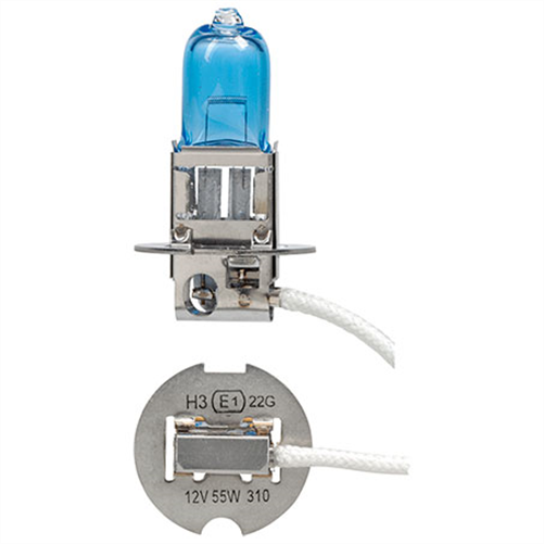 Narva H3 PK22S INTENSE BLUE GLOBE 12V 55W - 2 PCE