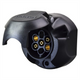 Narva TRAILER SOCKET 5 PIN ROUND LARGE - PLASTIC