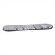 Narva LEGION LIGHT BAR LED 12V 49INCH AMBER/CLEAR LENS - ALLEY LIGHT