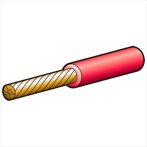 Narva 6mm Single Core Automotive Cable Red 3M
