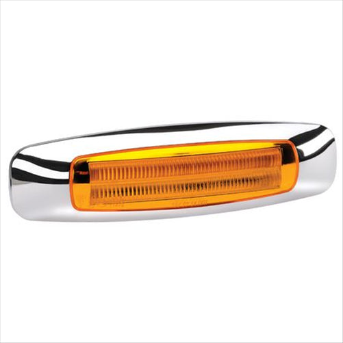 Narva Model 24 LED Side Marker Lamp With Chrome Cover Blister Pack 9-33v