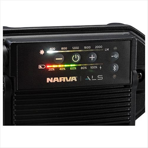 Narva Rechargeable Flood Light with Speaker ALS 2000 lumen