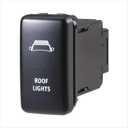 Narva Toyota Style Sealed Push Switch Off/On SPDT 12V Blue LED Illuminated R