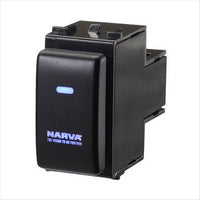 Narva Nissan Style Sealed Push Switch Off/On SPDT 12V Blue LED (Contacts Ra